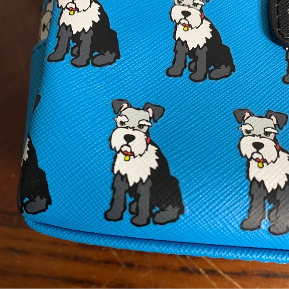 NWT Marc Tetro Mini Schnauzer Makeup Pencil Bag - Picture 2 of 7